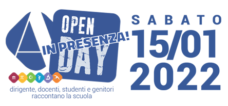 VIENI AL NOSTRO OPEN DAY ... IN PRESENZA!